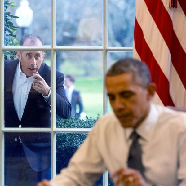 Jerry Seinfeld, Barack Obama Jerry Seinfeld, Barack Obama